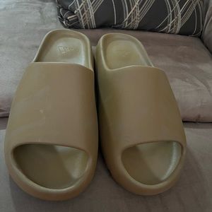 Authentic Yeezy slide with box wore once men size 14, color Ochre.